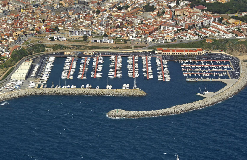 9 x 3.25 Meter Kajplats/Förtöjning Palamos Småbåtshamn Till Salu
