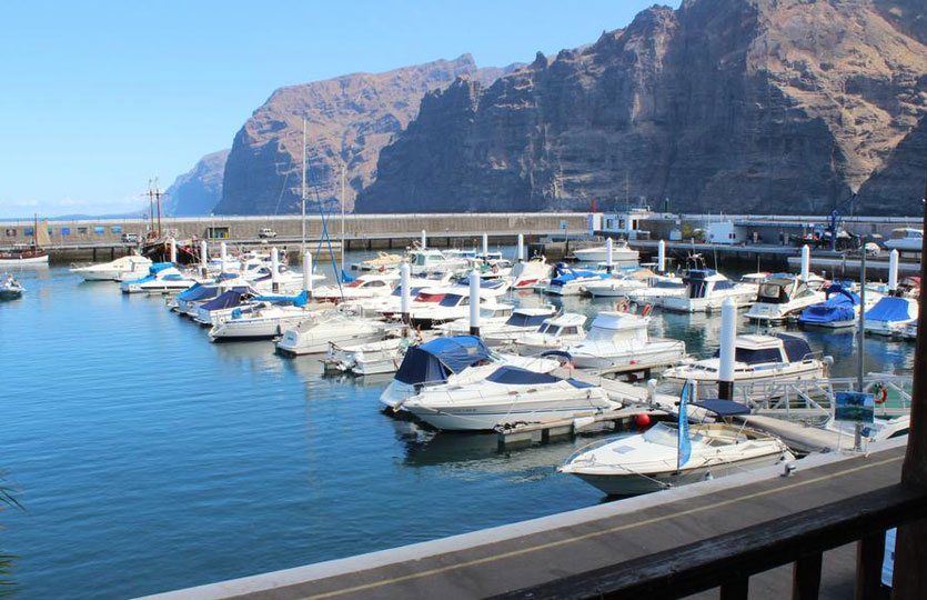 Småbåtshamn Los Gigantes